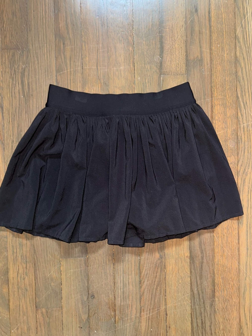 Black lululemon Pleated Mini Skirt